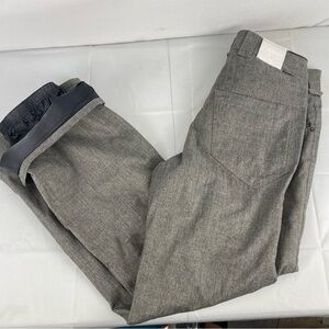 ANALOG REMER SNOWBOARD PANTS GRAY DENIM spring skiing medium